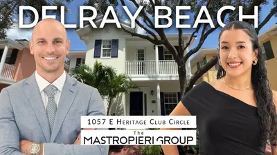 Heritage Club Property Tour With Larry Mastropieri | 1057 E Heritage Club Cir, Delray Beach